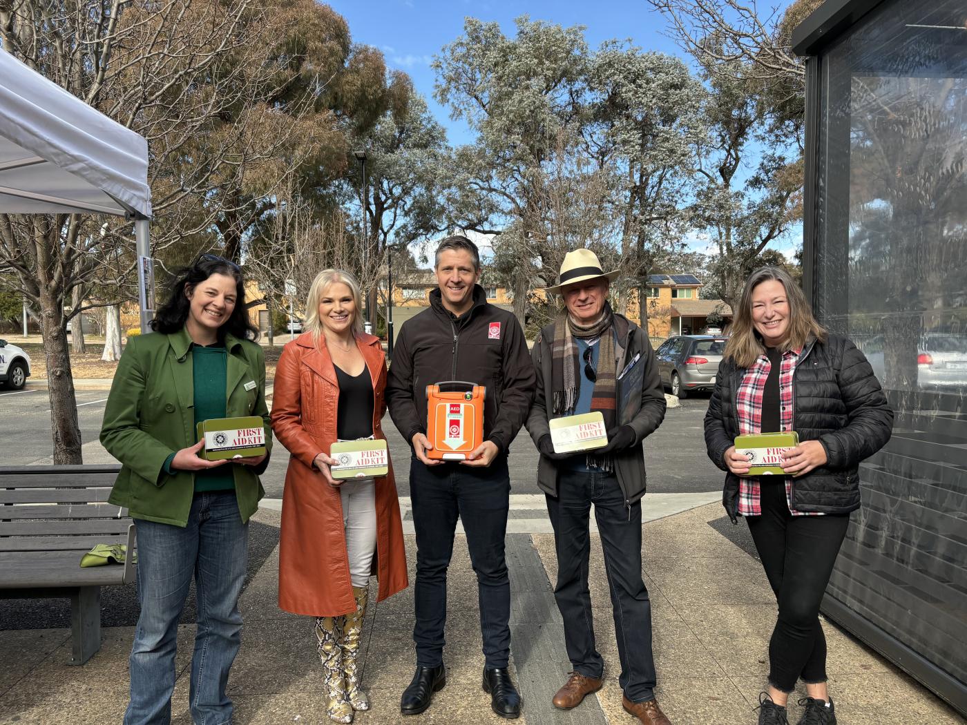 Defib in Your Community Launch - Cook Shops