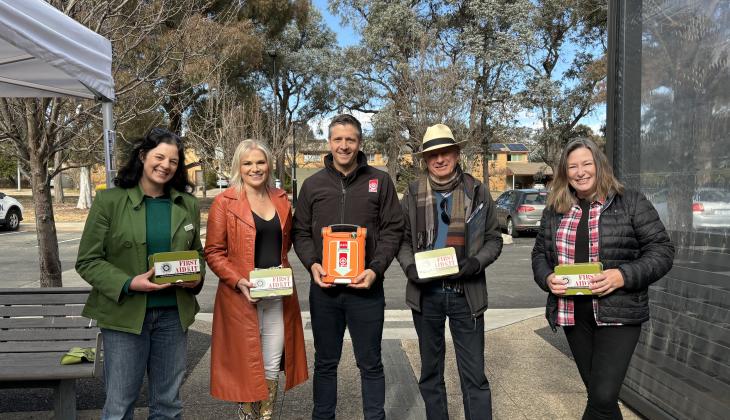 Defib in Your Community Launch - Cook Shops